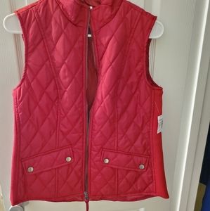 Dressbarn Quilted Vest